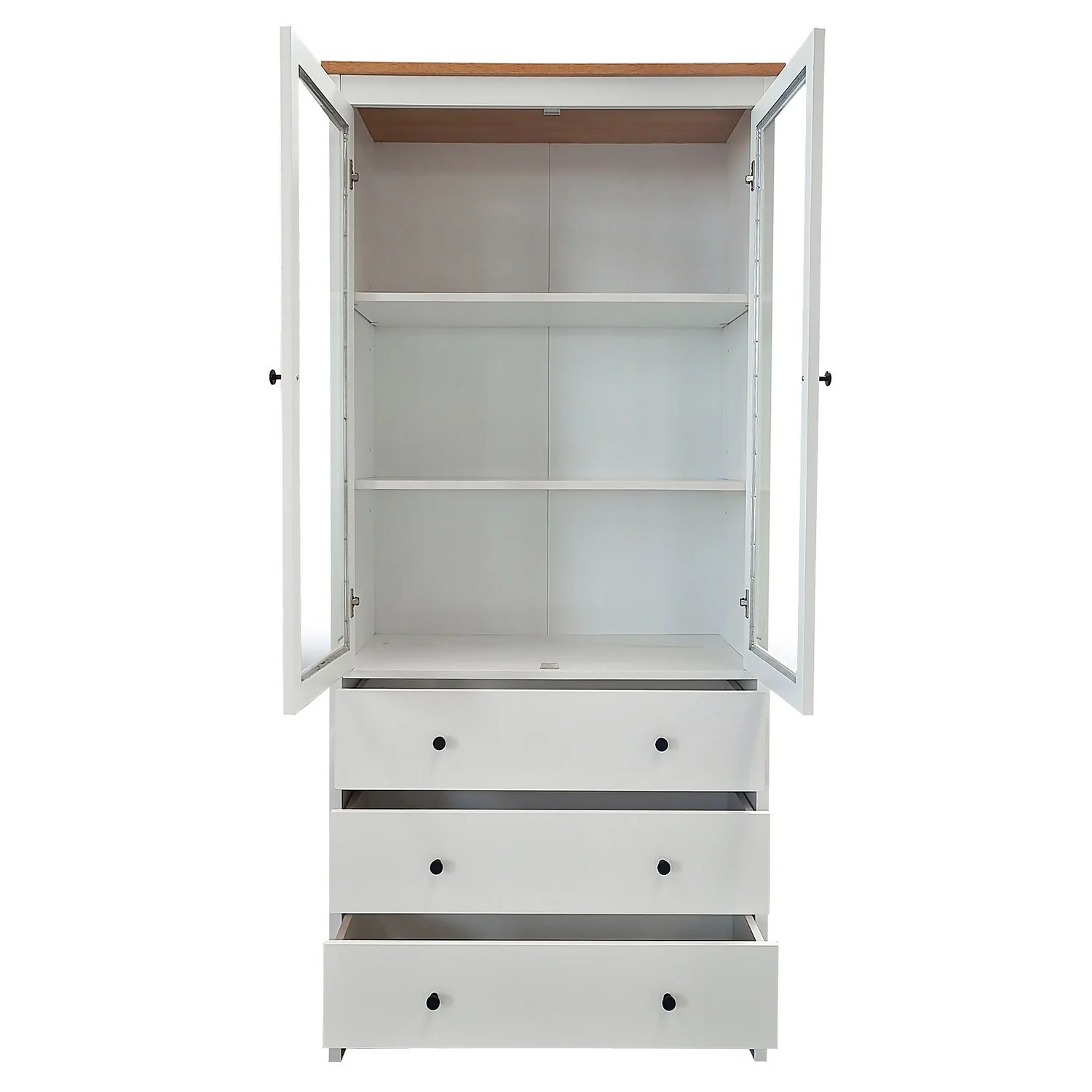 Ren Tall Storage Cabinet - White 5 Ren Tall Storage Cabinet - White - Image 3