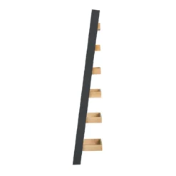 Ashstead Ladder Shelf - Oak & Charcoal 13 Ashstead Ladder Shelf - Oak & Charcoal -Furniture Shop 13642205 1104953455204322