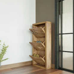 Erik Slatted Shoe Storage Unit -Furniture Shop 13642845 1764967648417070
