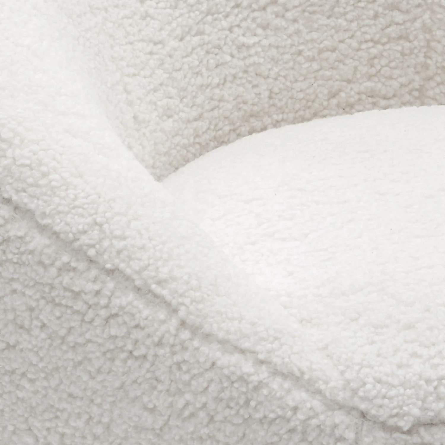 Bernie Boucle Chunky Tub Chair - Cream 7 Bernie Boucle Chunky Tub Chair - Cream - Image 5