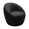 Bernie Boucle Chunky Tub Chair - Black 2 Bernie Boucle Chunky Tub Chair - Black -Furniture Shop 13644161 1494997056618776