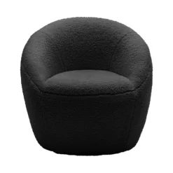 Bernie Boucle Chunky Tub Chair - Black 12 Bernie Boucle Chunky Tub Chair - Black -Furniture Shop 13644161 2214997056788753
