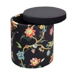 Issy Curiosity Pattern Footstool 11 Issy Curiosity Pattern Footstool -Furniture Shop 13644164 2134975247526828
