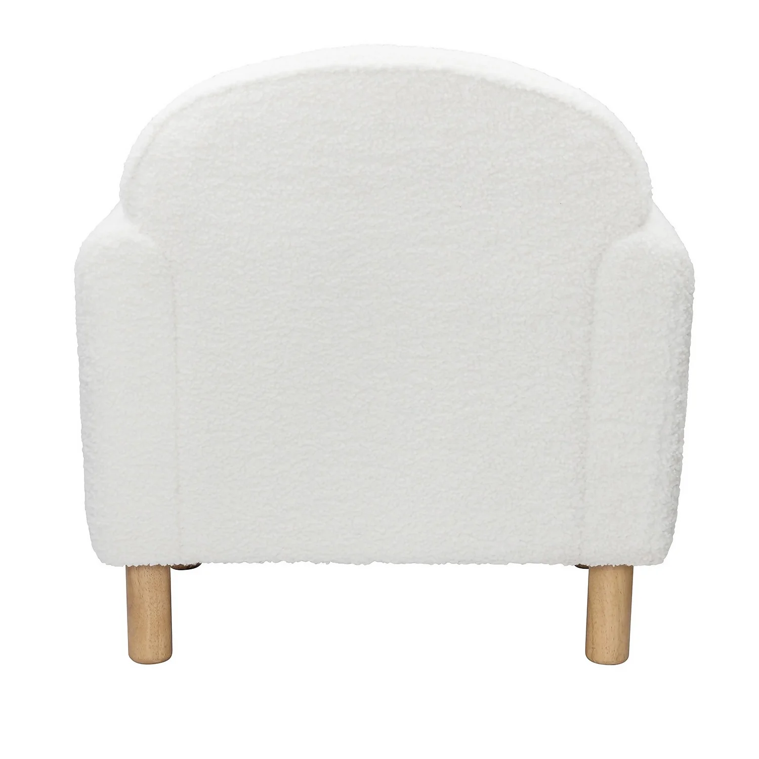 Barry Boucle Armchair - Cream 6 Barry Boucle Armchair - Cream - Image 4