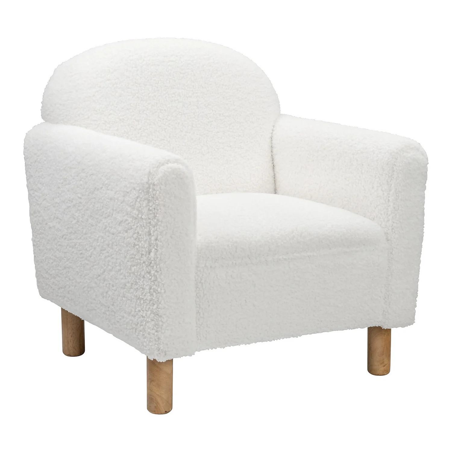 Barry Boucle Armchair - Cream 3 Barry Boucle Armchair - Cream