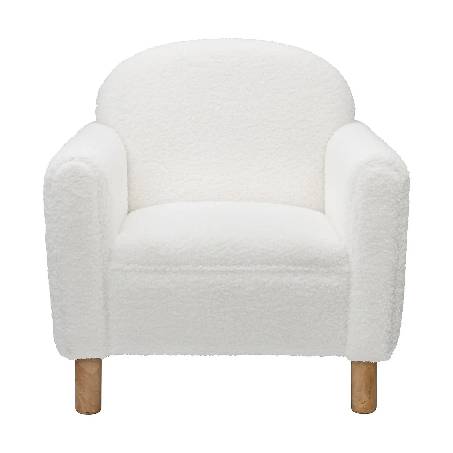 Barry Boucle Armchair - Cream 5 Barry Boucle Armchair - Cream - Image 3