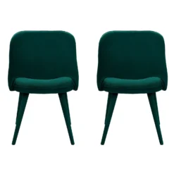 Oliver Upholstered Dining Chairs - Set Of 2 - Emerald 9 Oliver Upholstered Dining Chairs - Set Of 2 - Emerald -Furniture Shop 13644172 1834998258794331