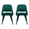 Oliver Upholstered Dining Chairs - Set Of 2 - Emerald 2 Oliver Upholstered Dining Chairs - Set Of 2 - Emerald -Furniture Shop 13644172 1914998258767754