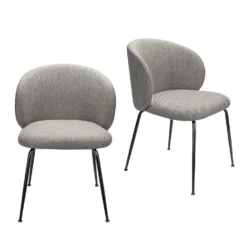 Maxwell Dining Chair - Set Of 2 - Grey