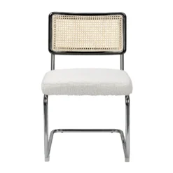 Rory Rattan Back Dining Chair - Set Of 2 - Cream 12 Rory Rattan Back Dining Chair - Set Of 2 - Cream -Furniture Shop 13644185 1374997056735833