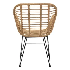 Ronnie Rattan Dining Chair - Set Of 2 -Furniture Shop 13644186 1714997056827453