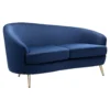 Lucie Asymmetric 2 Seater Sofa - Midnight -Furniture Shop 13644192 1745003705529852