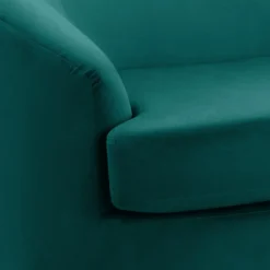 Lucie Asymmetric 2 Seater Sofa - Teal -Furniture Shop 13644193 3305003705687526