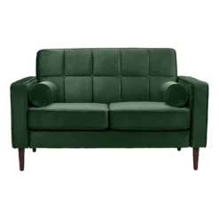 Draper Velvet 2 Seater Sofa In A Box - Green -Furniture Shop 13645998 1914978299810930