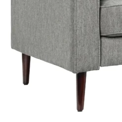 Draper Woven Fabric 3 Seater Sofa In A Box - Grey -Furniture Shop 13645999 1704978299916014