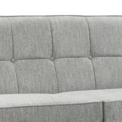 Draper Woven Fabric 3 Seater Sofa In A Box - Grey -Furniture Shop 13645999 4894978299749577