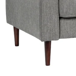 Draper Woven Fabric 2 Seater Sofa In A Box - Grey -Furniture Shop 13646006 1124978299985353