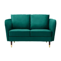 Cosmo Velvet 2 Seater Sofa In A Box - Emerald -Furniture Shop 13646012 7934978299311568