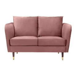 Cosmo Velvet 2 Seater Sofa In A Box - Rose Pink -Furniture Shop 13646013 8944978299778491