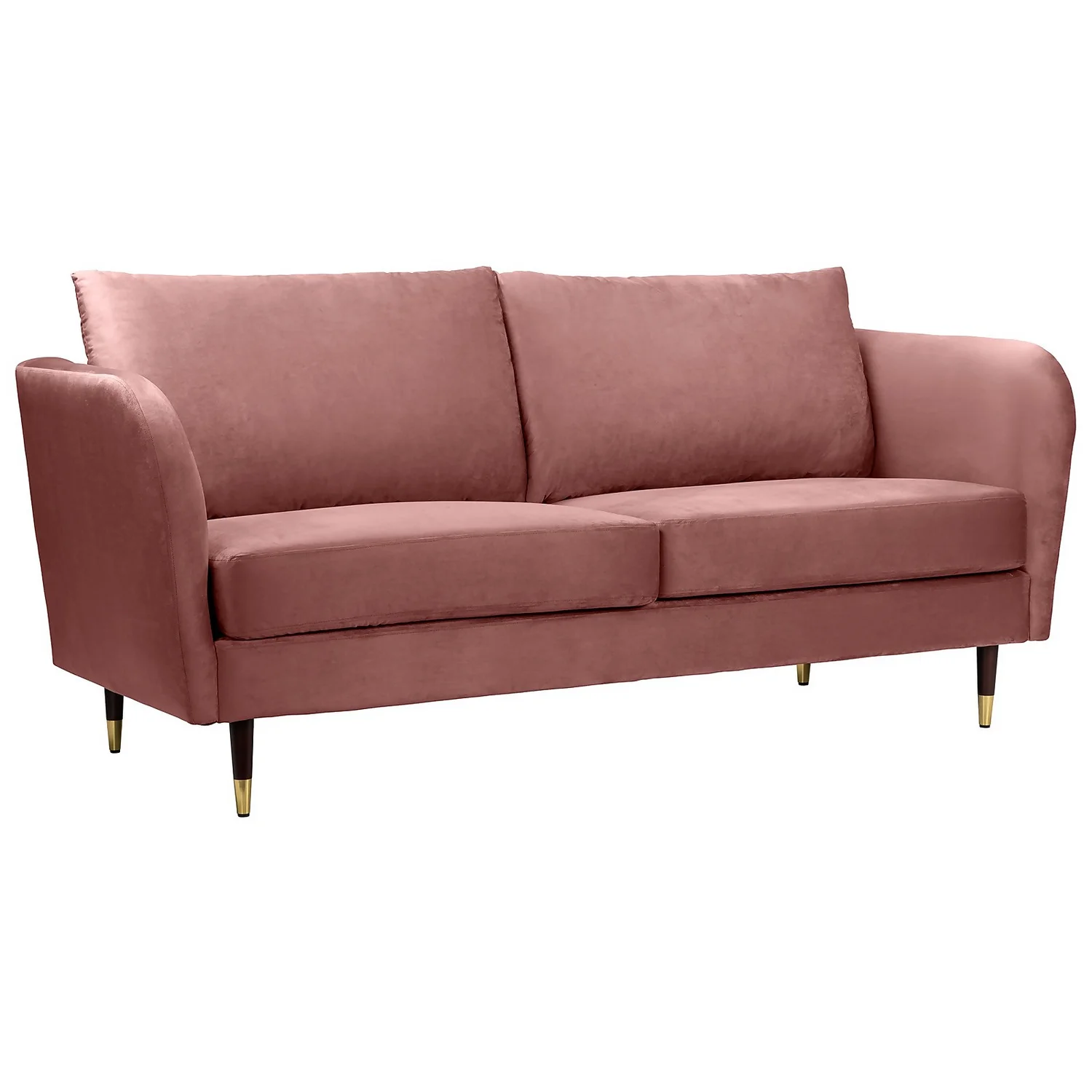 Cosmo Velvet 3 Seater Sofa In A Box - Rose Pink 3 Cosmo Velvet 3 Seater Sofa In A Box - Rose Pink