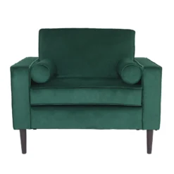 Merlin Velvet Armchair - Emerald -Furniture Shop 13667706 1414964355407412