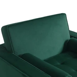 Merlin Velvet Armchair - Emerald -Furniture Shop 13667706 2234964355594189