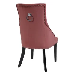 Annabelle Velvet Chairs - Set Of 2 - Rose -Furniture Shop 13667707 1114964354991060