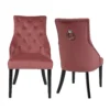 Annabelle Velvet Chairs - Set Of 2 - Rose -Furniture Shop 13667707 3144964354852088