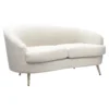 Lucie Asymmetric 2 Seater Sofa - Boucle 2 Lucie Asymmetric 2 Seater Sofa - Boucle -Furniture Shop 13863934 1655004227703621