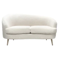 Lucie Asymmetric 2 Seater Sofa - Boucle 12 Lucie Asymmetric 2 Seater Sofa - Boucle -Furniture Shop 13863934 4835004227790540