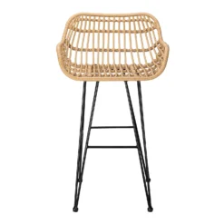 Ronnie Rattan Bar Stool - Set Of 2 -Furniture Shop 13863935 1025001688289553