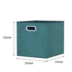 Clever Cube Fabric Insert - Set Of 2 - Jade Green 11 Clever Cube Fabric Insert - Set Of 2 - Jade Green -Furniture Shop 13911395 1334981913069685