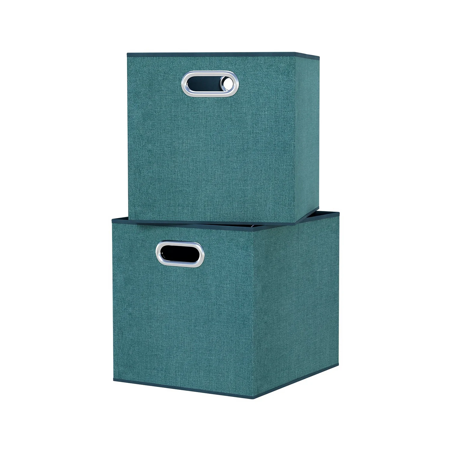 Clever Cube Fabric Insert - Set Of 2 - Jade Green 3 Clever Cube Fabric Insert - Set Of 2 - Jade Green