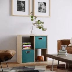 Clever Cube Fabric Insert - Set Of 2 - Jade Green 8 Clever Cube Fabric Insert - Set Of 2 - Jade Green -Furniture Shop 13911395 6034981912875342