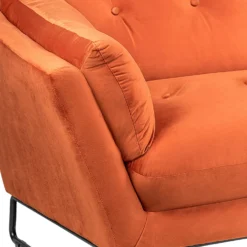 The Snuggler Button Chair - Burnt Orange -Furniture Shop 14202653 1355045747772726