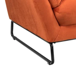 The Snuggler Button Chair - Burnt Orange -Furniture Shop 14202653 7485045747835612
